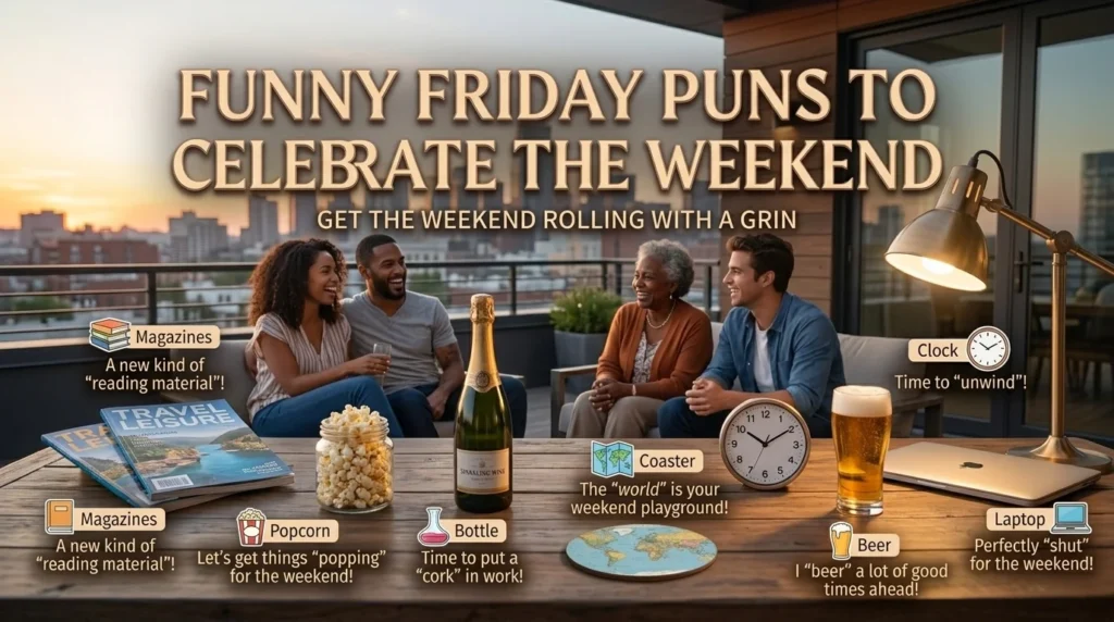 Funny Friday Puns to Celebrate the Weekend